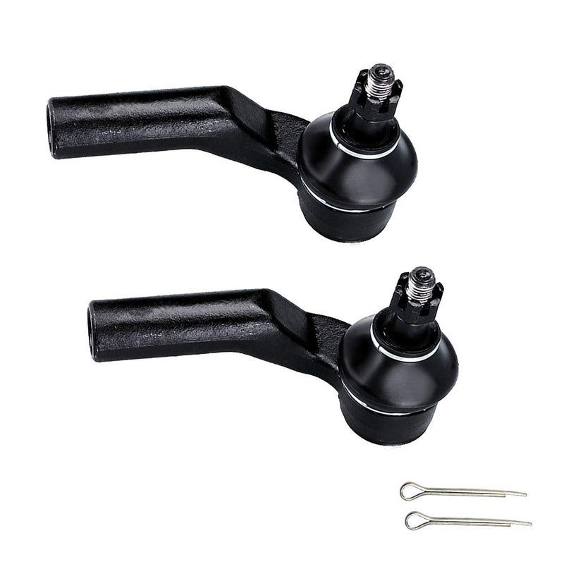 HHCM 2pc Front Outer Tie Rod End Kit ES800025 ES800026 for Mazda 5 2006-2017, for Mazda 3 2004-2013, for Mazda 3 Sport 2009 2010 2011 2012 2013, Steering Tie Rod Ends - Image 1